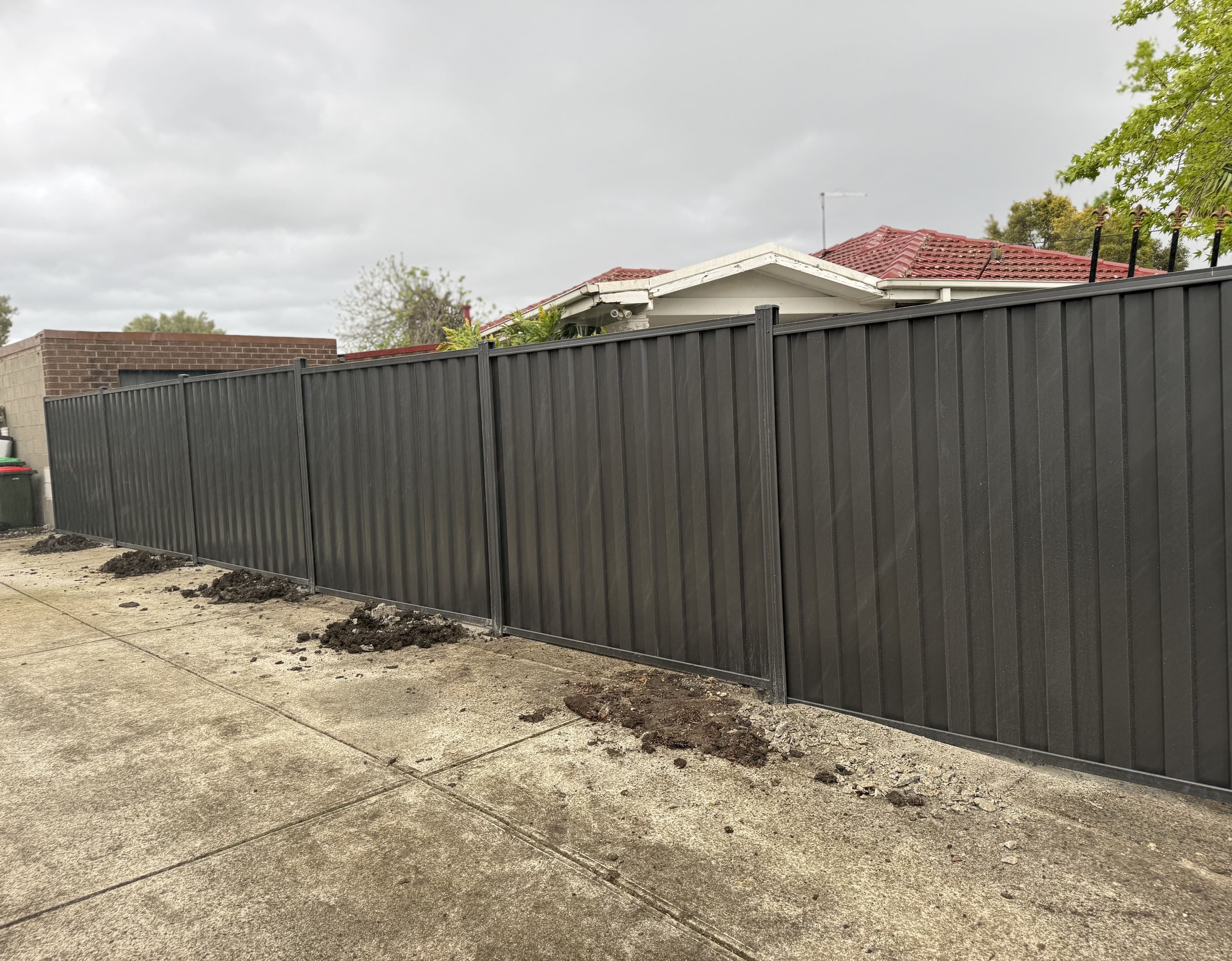 Installed fence project 2