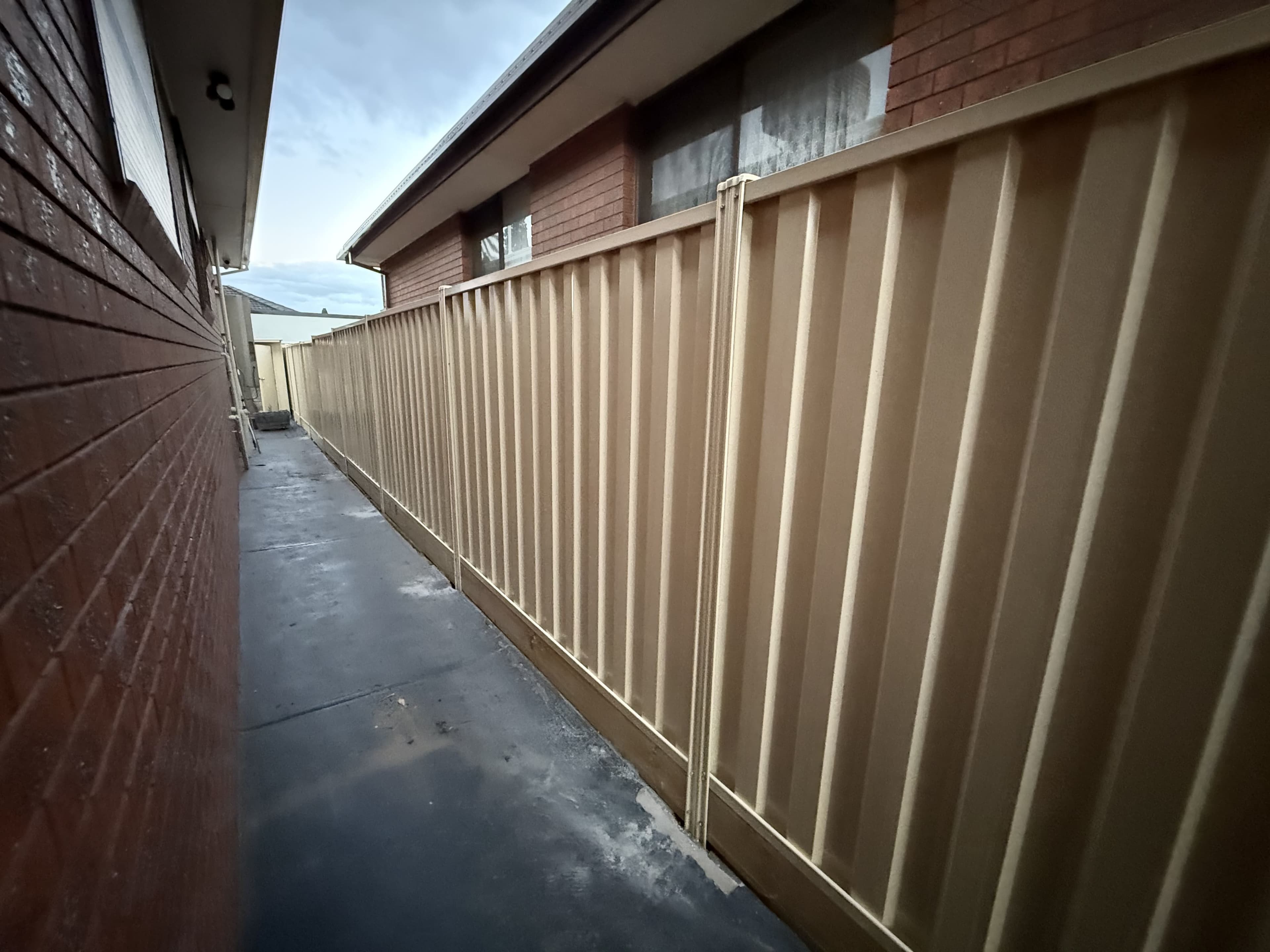 Installed fence project 4